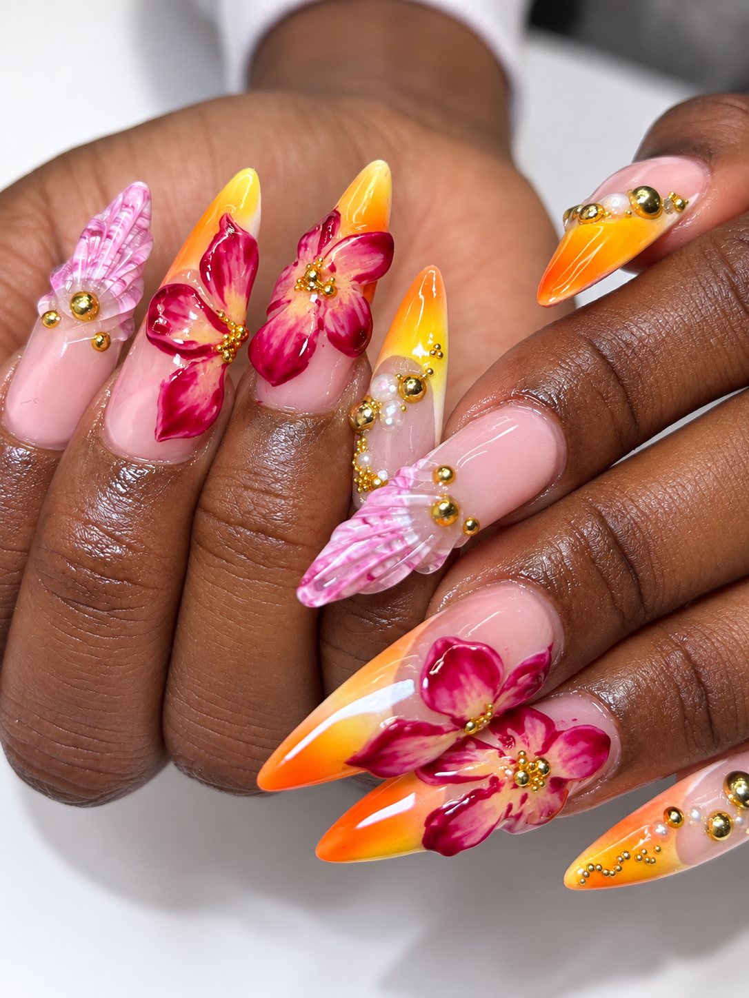 3D florals